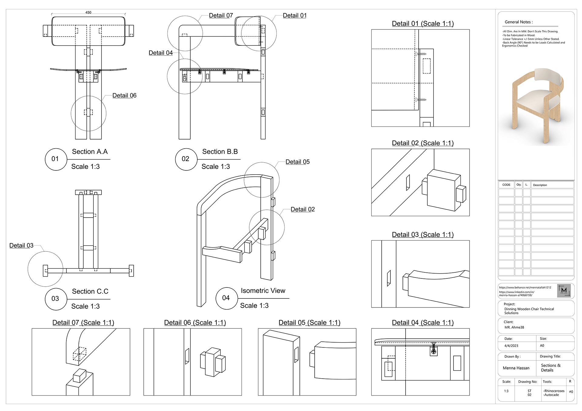 TechDraw AI technical drawing